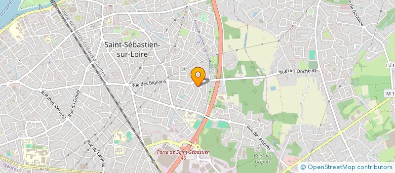 localisation de l'entreprise MONSIEUR NICOLAS CORDIER à SAINT-SEBASTIEN-SUR-LOIRE