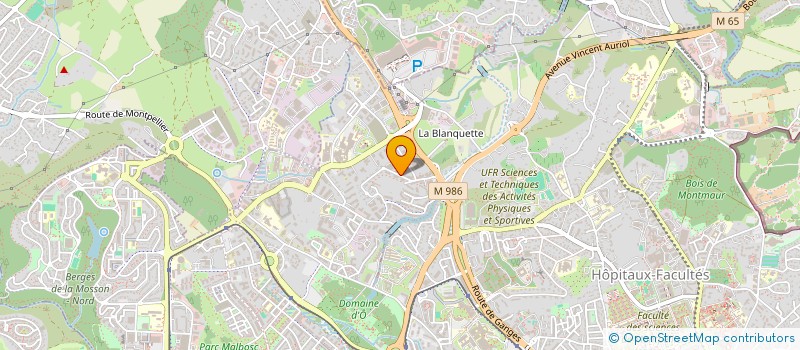 localisation de l'entreprise MONSIEUR NICOLAS CORIDUN à MONTPELLIER