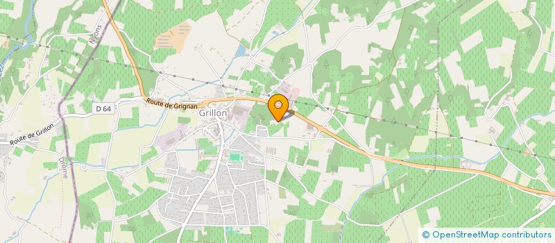 localisation de l'entreprise MONSIEUR NICOLAS CORNUD  GRILLON