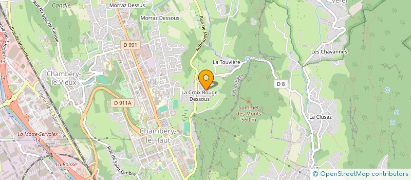 localisation de l'entreprise MONSIEUR NICOLAS CORONNEL à CHAMBERY