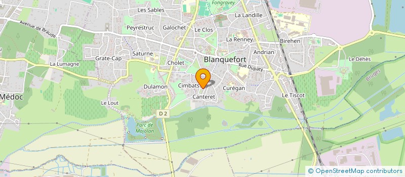 localisation de l'entreprise MONSIEUR NICOLAS CORROTTE à BLANQUEFORT