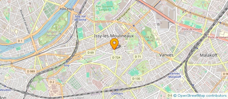 localisation de l'entreprise MONSIEUR NICOLAS CORTYL à ISSY-LES-MOULINEAUX