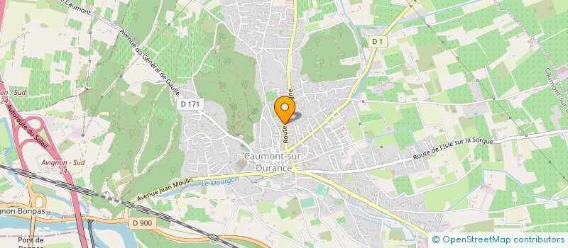 localisation de l'entreprise MONSIEUR NICOLAS COSTE à CAUMONT-SUR-DURANCE