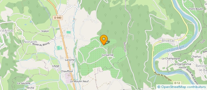 localisation de l'entreprise MONSIEUR NICOLAS COUDERC à LIOURDRES