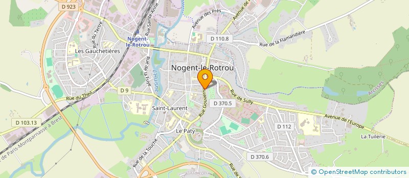 localisation de l'entreprise MONSIEUR NICOLAS COUDRAY à NOGENT-LE-ROTROU