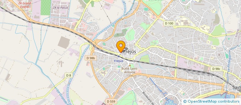 localisation de l'entreprise MONSIEUR NICOLAS COUDRE à FREJUS