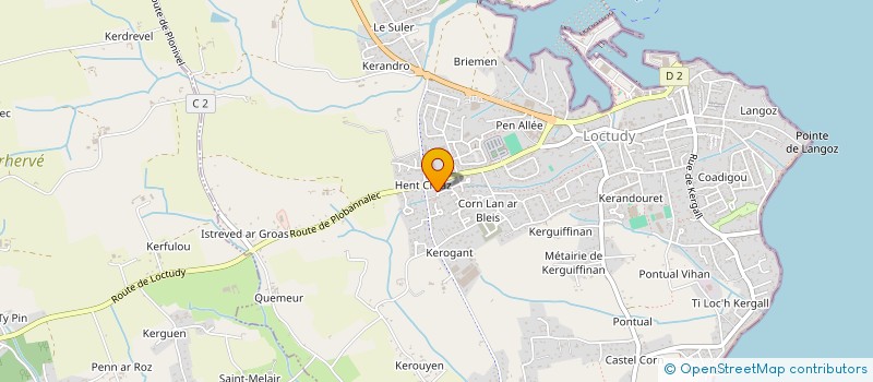 localisation de l'entreprise MONSIEUR NICOLAS COUPA  LOCTUDY