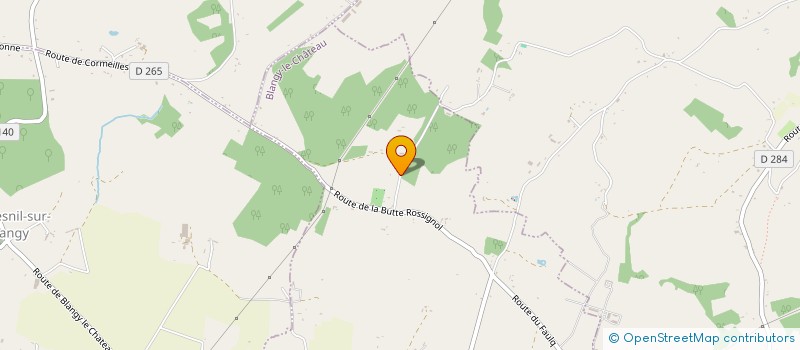 localisation de l'entreprise MONSIEUR NICOLAS COURAYE  BLANGY-LE-CHATEAU