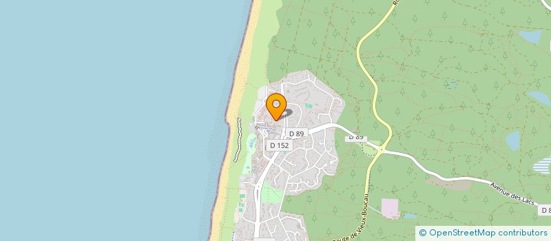 localisation de l'entreprise MONSIEUR NICOLAS COURBET  SEIGNOSSE