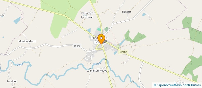 localisation de l'entreprise MONSIEUR NICOLAS COURIVAULT  MAGNAC-LAVAL