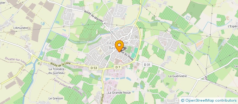 localisation de l'entreprise MONSIEUR NICOLAS COURROUSE à DIVATTE-SUR-LOIRE