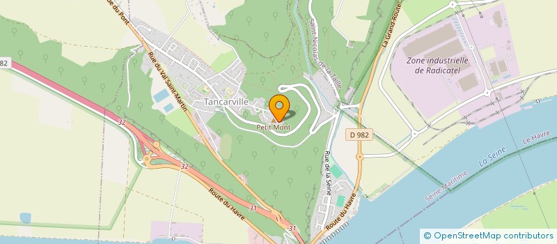 localisation de l'entreprise MONSIEUR NICOLAS COUSSIN  TANCARVILLE