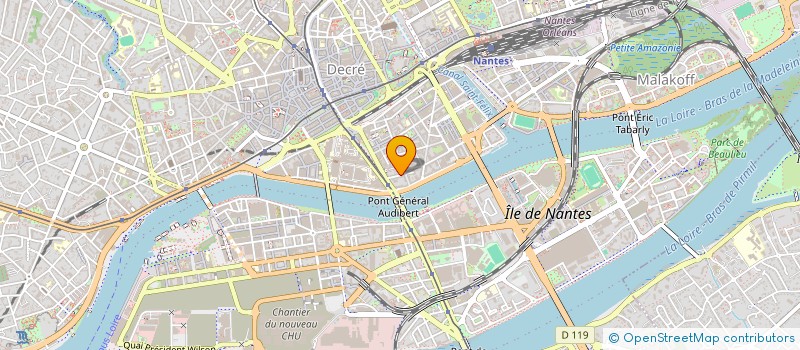 localisation de l'entreprise MONSIEUR NICOLAS COUTANT  NANTES