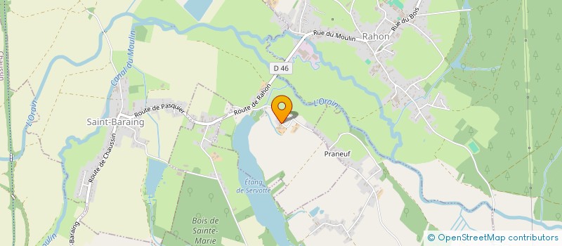 localisation de l'entreprise MONSIEUR NICOLAS COUTOT  SAINT-BARAING