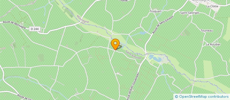 localisation de l'entreprise MONSIEUR NICOLAS COUTURE  SAINT-EMILION