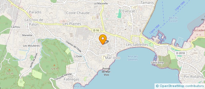 localisation de l'entreprise MONSIEUR NICOLAS COUVRAT à LA SEYNE-SUR-MER
