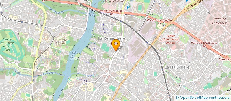 localisation de l'entreprise MONSIEUR NICOLAS COUYAVAH  NANTES