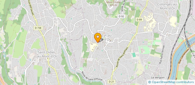 localisation de l'entreprise MONSIEUR NICOLAS COVES  SAINT-CYR-AU-MONT-D'OR