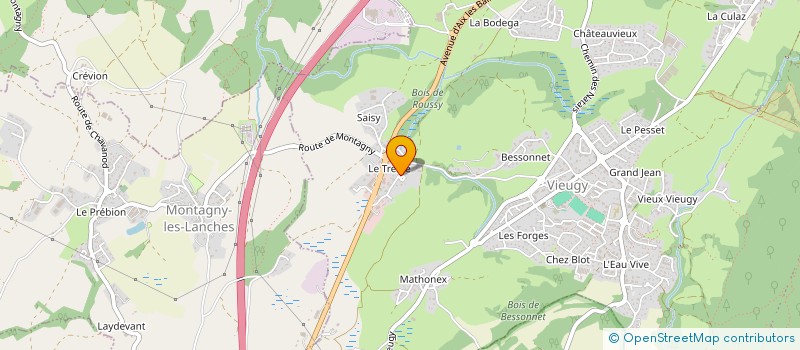 localisation de l'entreprise MONSIEUR NICOLAS CREPIEUX à ANNECY