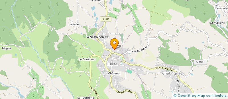 localisation de l'entreprise MONSIEUR NICOLAS CREQUIT à SAINT-JOUVENT
