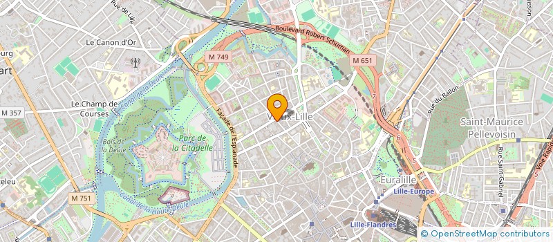 localisation de l'entreprise MONSIEUR NICOLAS CRESSELY à LILLE