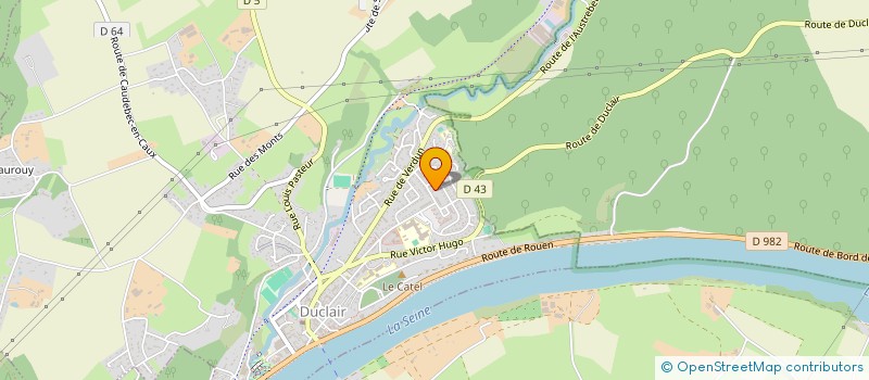 localisation de l'entreprise MONSIEUR NICOLAS CRESSENT  DUCLAIR