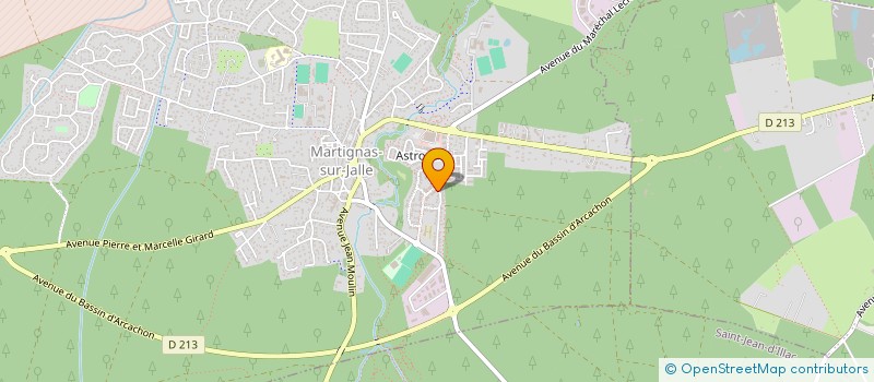 localisation de l'entreprise MONSIEUR NICOLAS CRESSON  MARTIGNAS-SUR-JALLE