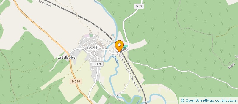 localisation de l'entreprise MONSIEUR NICOLAS CREVOT  VILLE-SOUS-LA-FERTE