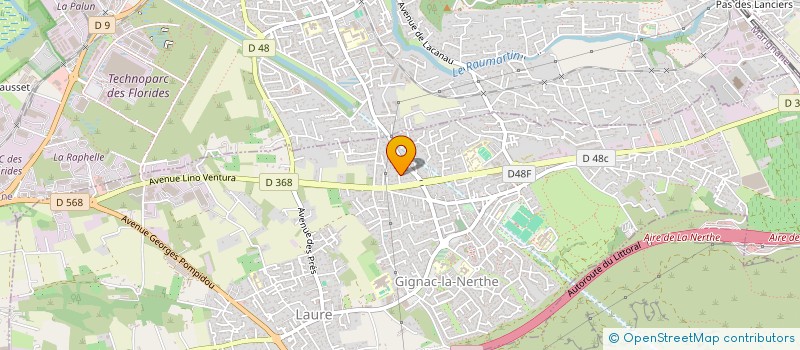 localisation de l'entreprise MONSIEUR NICOLAS CRICCO à GIGNAC-LA-NERTHE