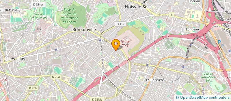 localisation de l'entreprise MONSIEUR NICOLAS CRIMET à ROMAINVILLE