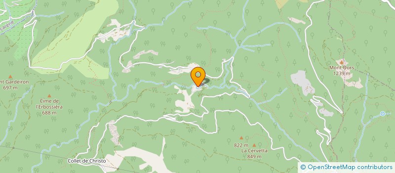 localisation de l'entreprise MONSIEUR NICOLAS CRISCI  PEILLE