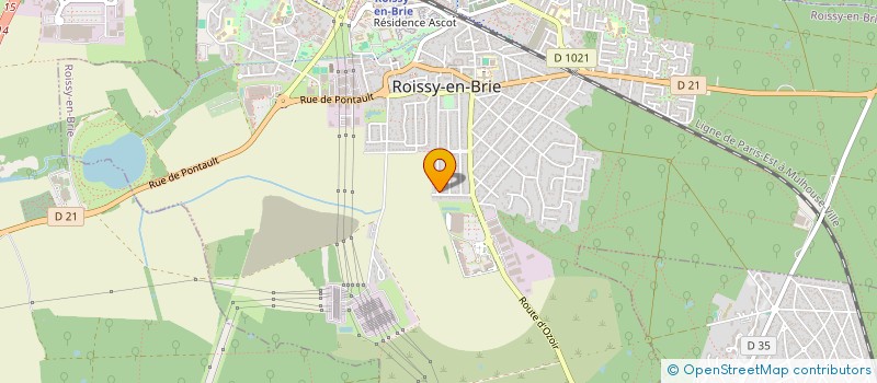 localisation de l'entreprise MONSIEUR NICOLAS CRONAUER à ROISSY-EN-BRIE