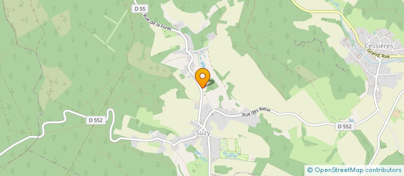 localisation de l'entreprise MONSIEUR NICOLAS CROQUET  WISSIGNICOURT