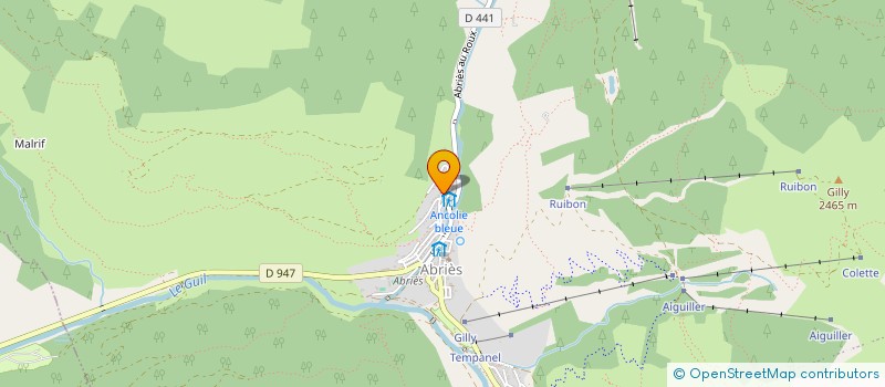 localisation de l'entreprise MONSIEUR NICOLAS CRUNCHANT  ABRIES-RISTOLAS