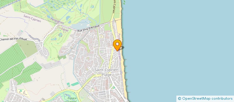 localisation de l'entreprise MONSIEUR NICOLAS CRUZIERES  SAINT-CYPRIEN