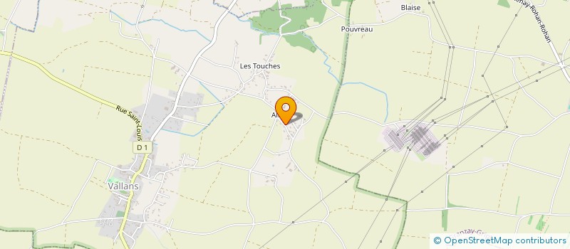 localisation de l'entreprise MONSIEUR NICOLAS CUIT  VALLANS