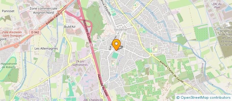 localisation de l'entreprise MONSIEUR NICOLAS CURCIO  VEDENE