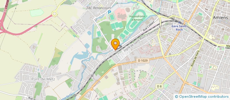 localisation de l'entreprise MONSIEUR NICOLAS CUSTOS à AMIENS