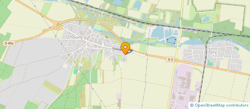 localisation de l'entreprise MONSIEUR NICOLAS CUVILLIER  CHOUILLY