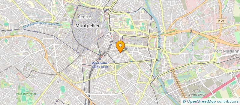 localisation de l'entreprise MONSIEUR NICOLAS CYRILLE LALLEMAND à MONTPELLIER