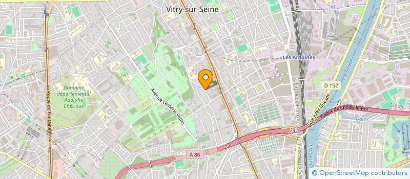 localisation de l'entreprise MONSIEUR NICOLAS CZINEGE à VITRY-SUR-SEINE