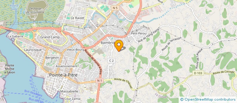 localisation de l'entreprise MONSIEUR NICOLAS D ALEXIS à LES ABYMES
