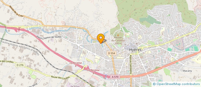 localisation de l'entreprise MONSIEUR NICOLAS D'ARCO à HYERES