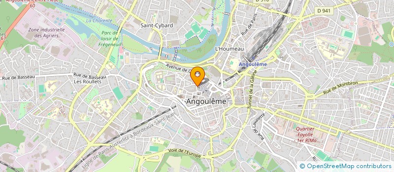 localisation de l'entreprise MONSIEUR NICOLAS D'AURIA à ANGOULEME