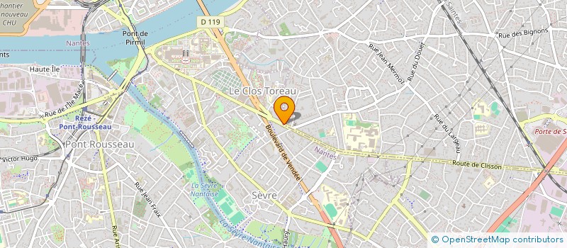 localisation de l'entreprise MONSIEUR NICOLAS D'HALLUIN à NANTES