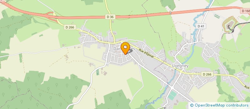 localisation de l'entreprise MONSIEUR NICOLAS D'HOERE  DARNIEULLES