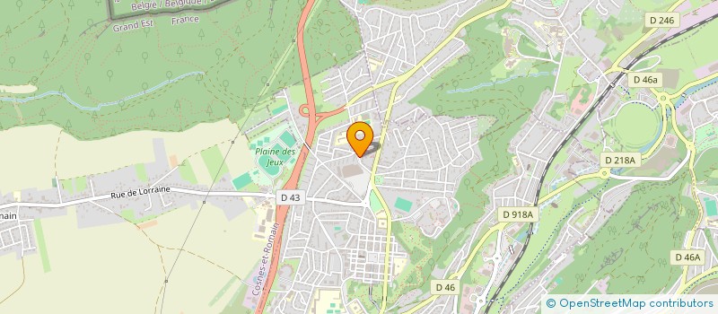 localisation de l'entreprise MONSIEUR NICOLAS DA CUNHA ALVES à LONGWY