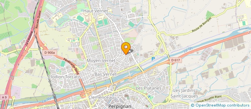 localisation de l'entreprise MONSIEUR NICOLAS DA ROCHA  PERPIGNAN