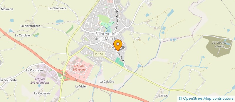 localisation de l'entreprise MONSIEUR NICOLAS DA SILVADA SILVA  SEVREMOINE