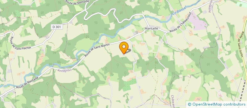 localisation de l'entreprise MONSIEUR NICOLAS DACHE  ANNEYRON